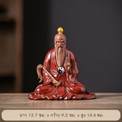 รูปปั้นฮวงจุ้ยไท่ซั่งเหล่าจวิน หินสังเคราะห์