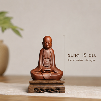 รูปปั้นพระเซน ไม้หอมศิลาพรีเมียม