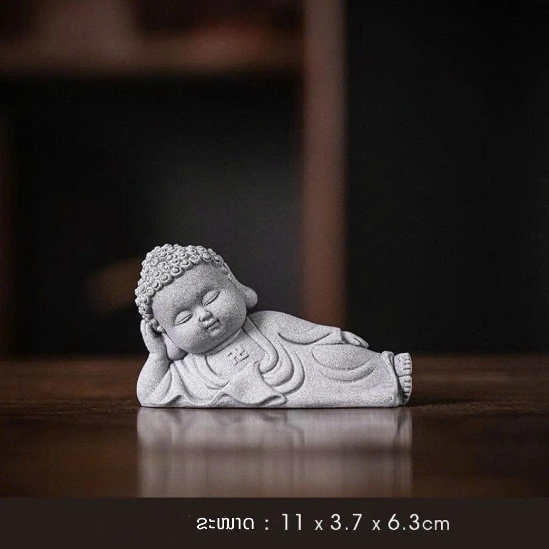 พระพุทธรูปปางปรินิพพานมินิสไตล์เซน