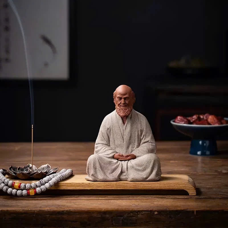 รูปปั้นพระโพธิธรรม ของตกแต่งฮวงจุ้ย