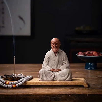 รูปปั้นพระโพธิธรรม ของตกแต่งฮวงจุ้ย